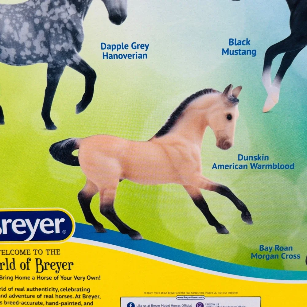 Breyer Stablemates Poetry In Motion Gift Set 4 Horse Models 1:32‎ Scale New